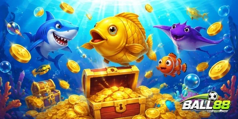 App Bắn Cá Đổi Thưởng Ball88 Hấp Dẫn, Đổi Quà Nhanh