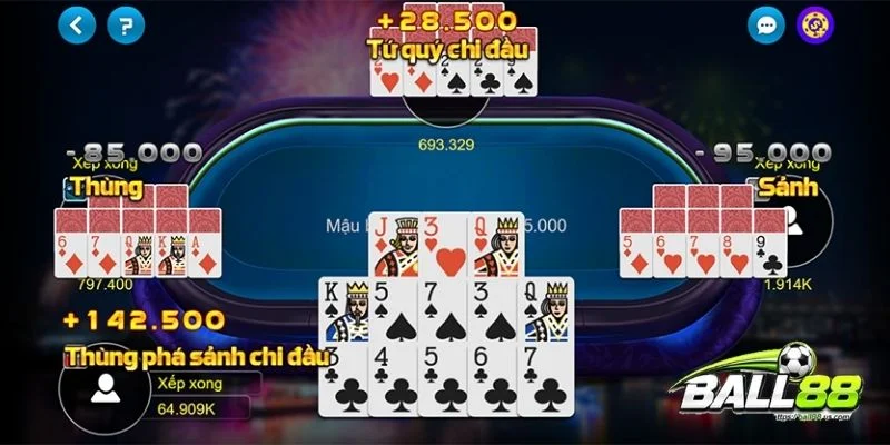 Cách Chơi Mậu Binh Chuẩn Xác Cho Người Mới Tại Ball88